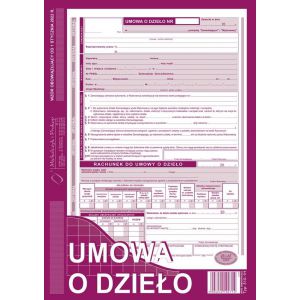 Druk MiP Umowa o Dzieło A4/40